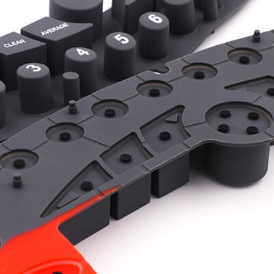 Píldoras de carbono conductivas listas para usar para teclado de goma